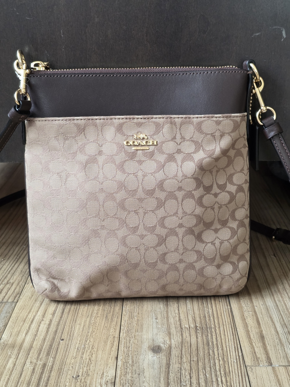 Coach Kitt Messenger Bag in Signature Jacquard